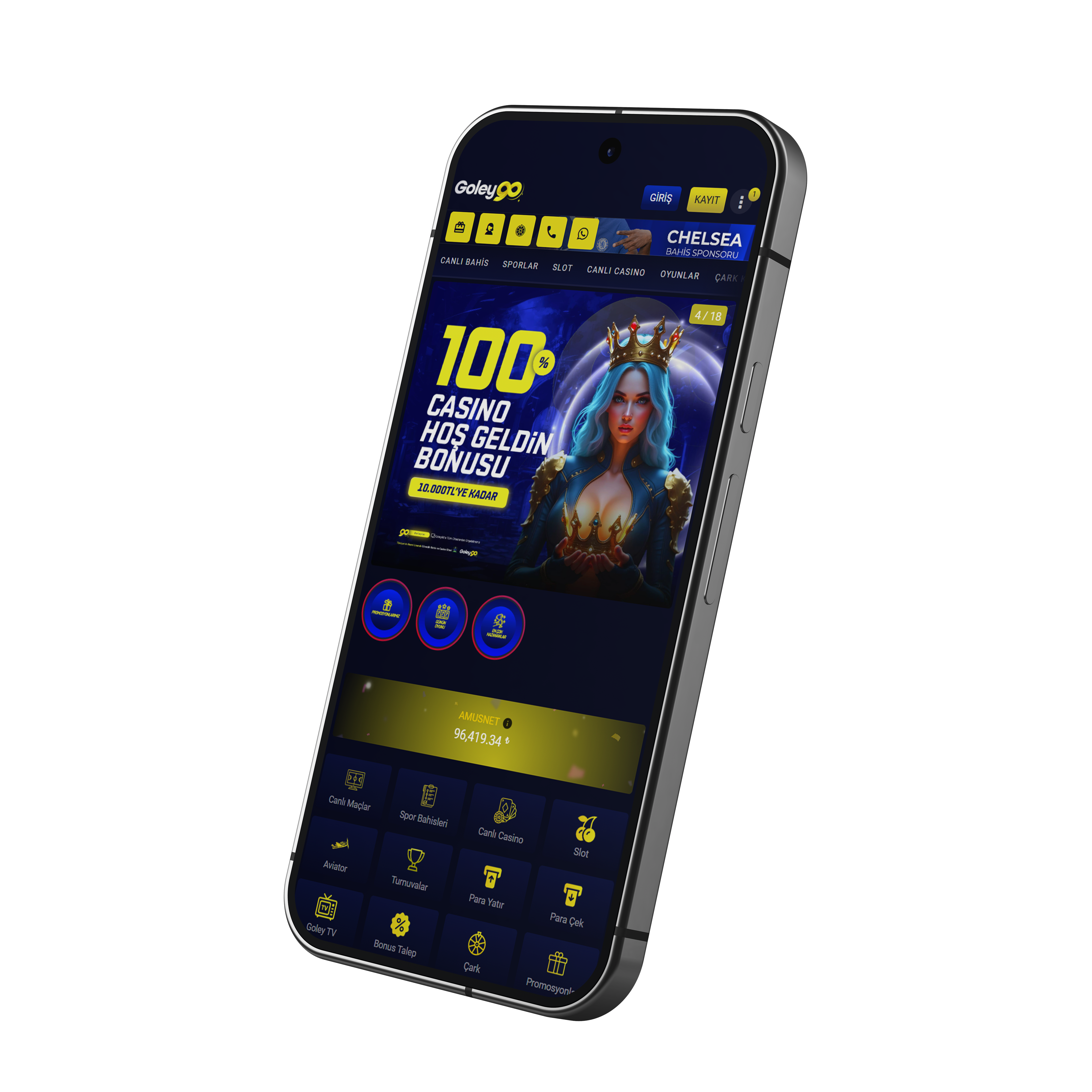 Goley90 Mobil Uygulama